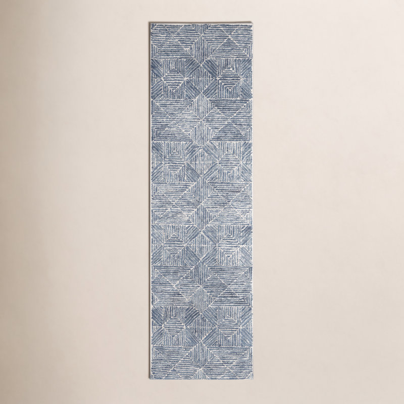 Linsly Geometric Indoor Rug, Runner 2'3" x 8'