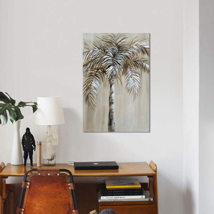 « palm magic i », impression sur toile, H 18 po x l 12 po x P 1,5 po