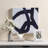 Modern Navy 20x20 Inch Frameless Wall Art Set with Versatile Orientation-1571514276