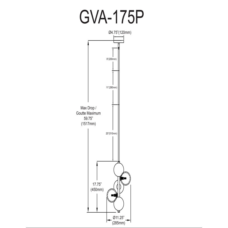 Luminaire suspendu 5 lumières Jarman - Albâtre, Laiton vieilli