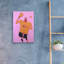 Art mural en verre épique «Stay Out Of The Kitchen» par Bebe Keith, 16 po x 24 po Epic Art-116354462