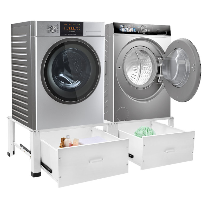 49.6X21.3X12.6" Washer Dryer Laundry Pedestal