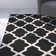 Darbonne Geometric Wool Hand Woven Area Rug