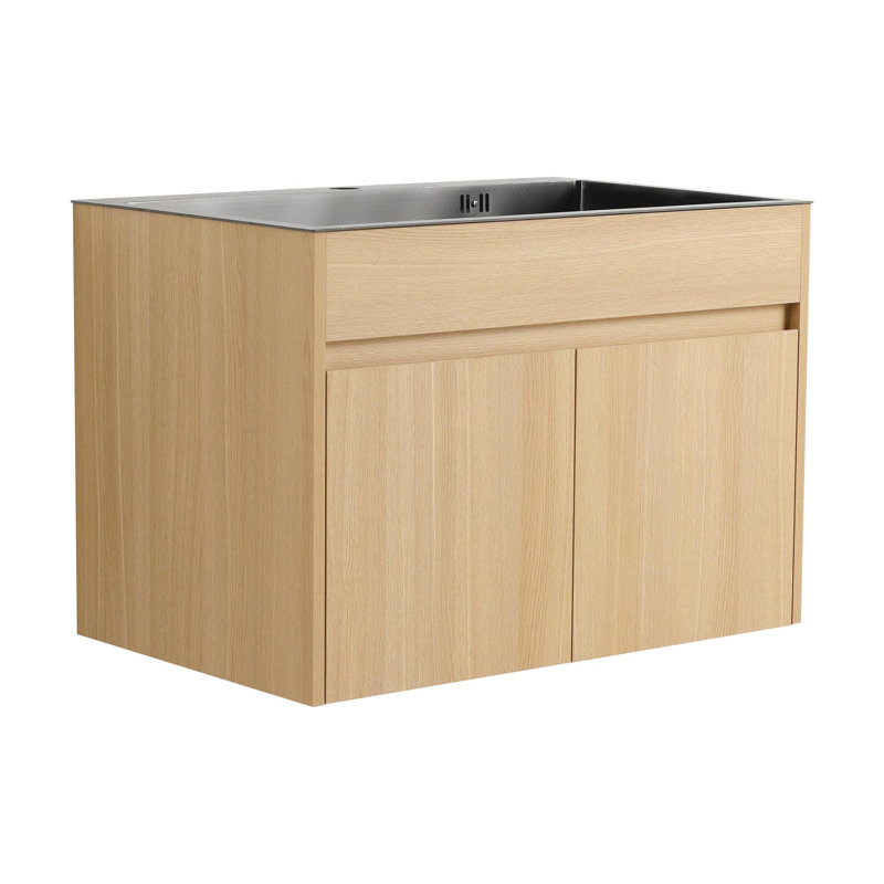 28" Wall Mounted Bathroom Vanity