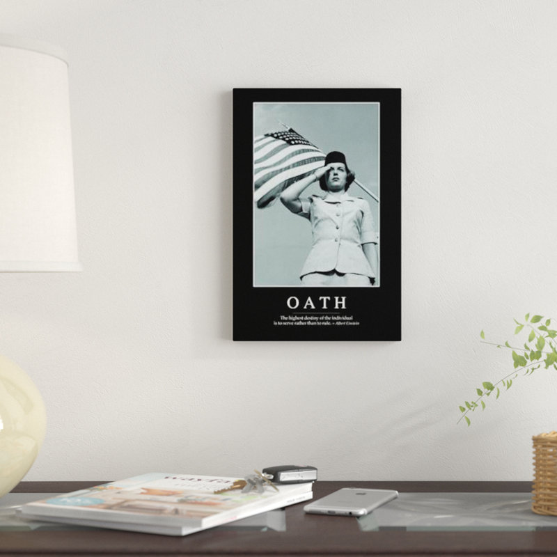 « serment » par stocktrek images, impression sur toile tendue, H 40 po x l 26 po x P 1,5 po, Toile tendue, Pas de tapis