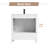 Korde Freestanding Single Bathroom Vanity With Solid Surface Composite Top-58287909-58287914