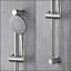 Ensemble de pomme de douche à barre coulissante 24 po avec tuyau flexible 72 po - nickel brossé Kree Collection-93387718