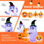 Décoration gonflable d'Halloween gonflable citrouille et fantôme