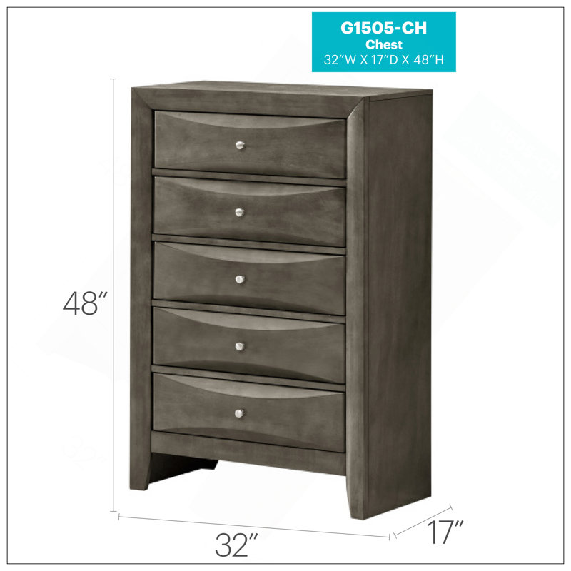 Marilla Chest , Gray