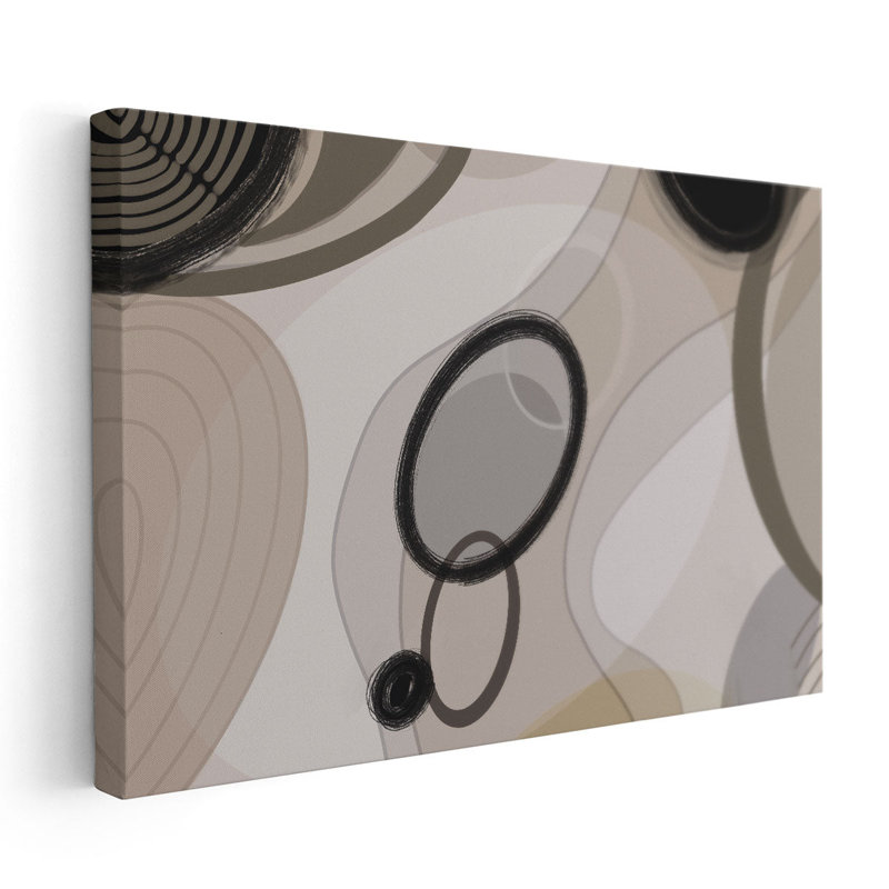 Orbit Flow 1 - reproduction d'art sur toile, H 32 po x l 48 po