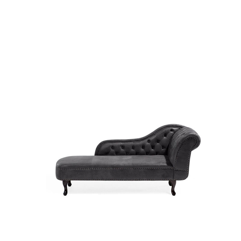 Ehrhardt Chaise Longue Dark Grey