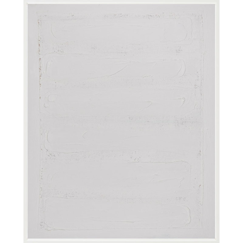 Morning Glory Print, Laguna White Framed