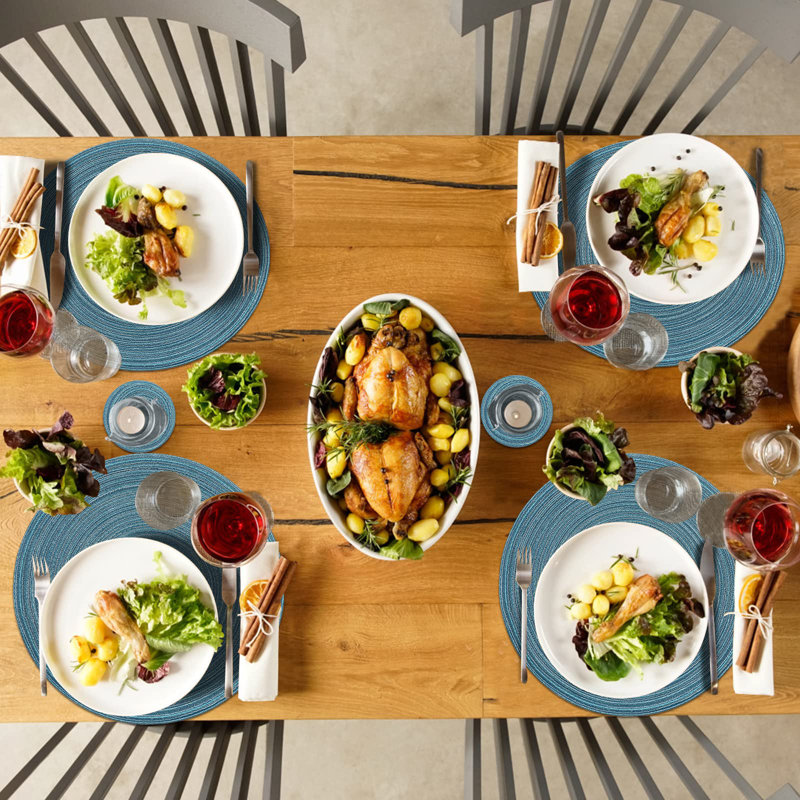 Polyester Placemat, Dark Blue