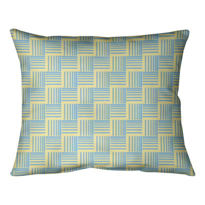 Coussin lombaire à rayures classiques Baskettressées