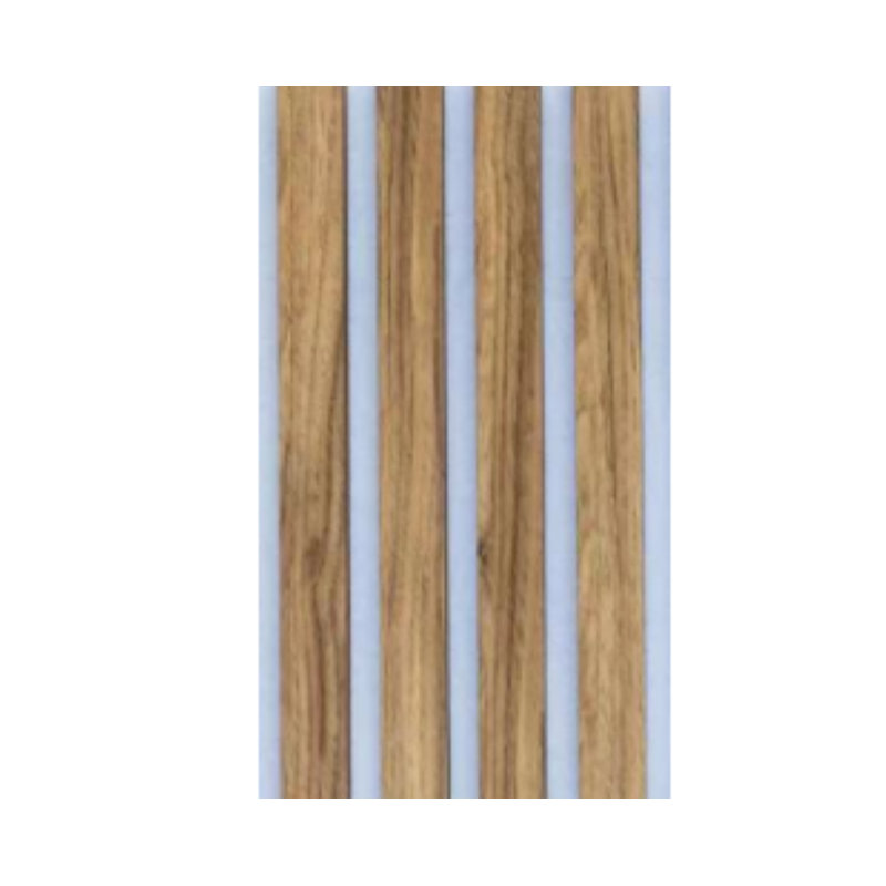 Panneaux décoratifs insonorisés 106 po x 12,6 po - Bois à lattes 3D, panneaux muraux acoustique, conception Shiplap