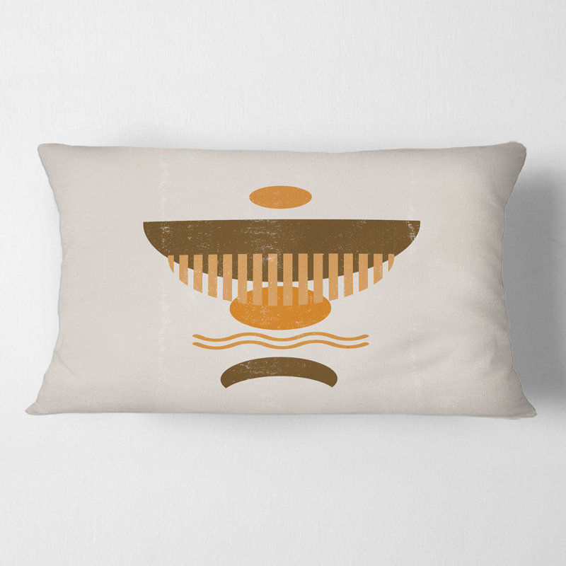 Abstract Throw Pillow