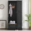 Armoire à chaussures avec tablettes réglables-88958299