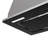 Streamline 36 In. T-11503-1-CL Messina Convertible Insert 350 CFM Range Hood In Glossy Black With Mesh Filters, Touchpad Control, LED Lights