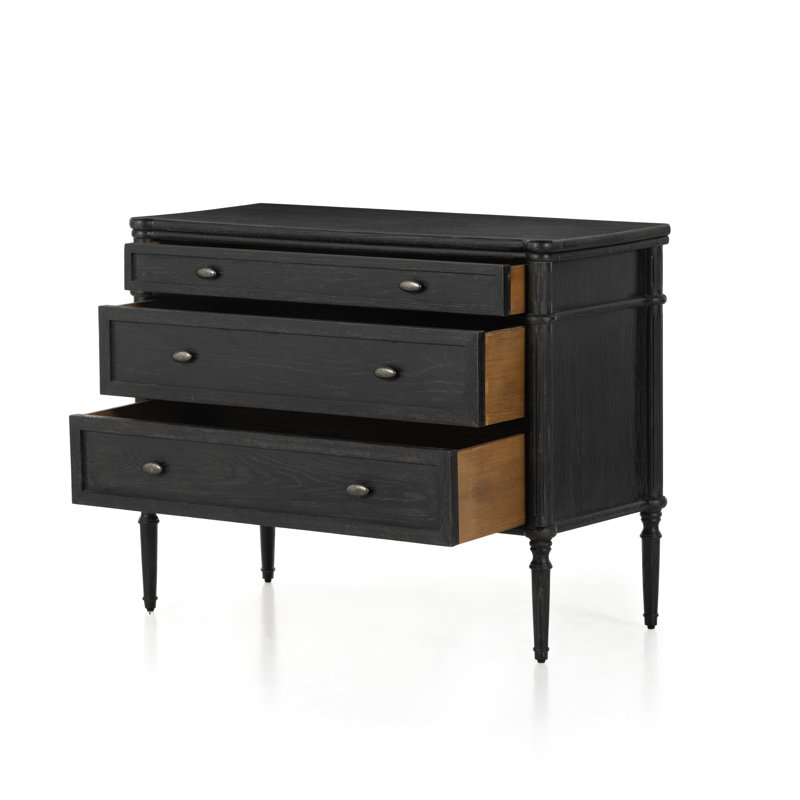 Susie 44'' W 3-Drawer Dresser - Timeless Design