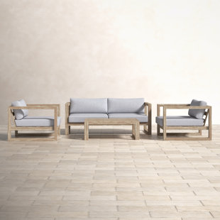 Ascend 5 - Person Patio Conversation Sets with Cushions