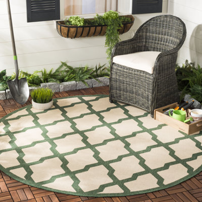 Adler Performance Geometric Indoor/Outdoor Area Rug