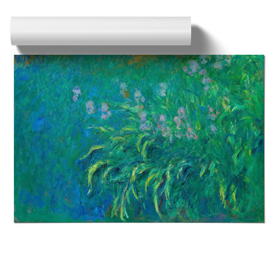 Irises by Claude Monet - Frameless Print