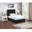 Lit en tissu Monaco Piero Boucle-75020250-75020251