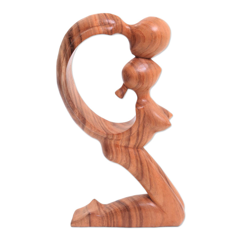 Sculpture en bois Whitwell So in Love