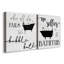 «Take a Bubble Bath», ensemble de 2 reproductions d'art texturé sur toile tendue-1473311086