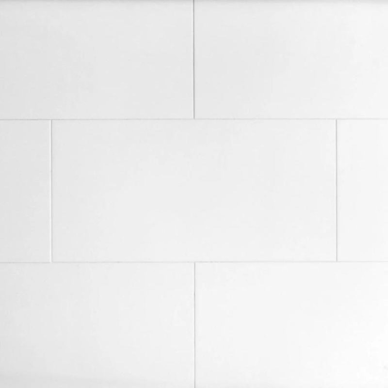 6 in. x 12 in. Stone Tile, Honed White