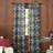 Polyester Semi Sheer Curtain Pair-70080637-70080633