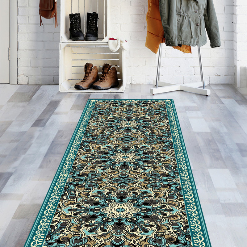 Bynoe Floral Kitchen Mat, Runner 65 x 266cm