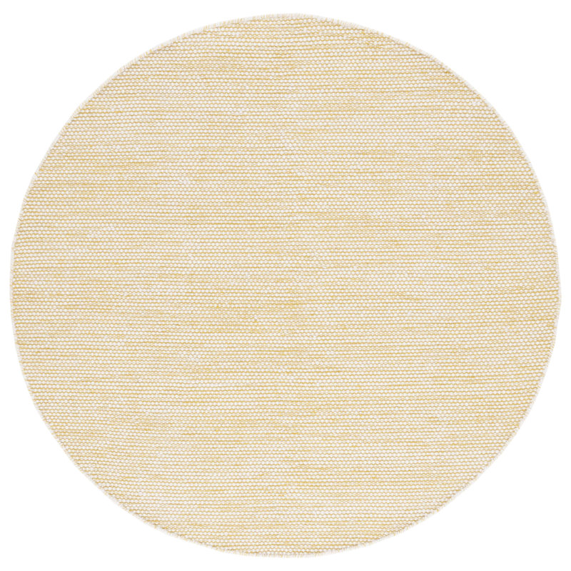 Natura Hand Woven Performance Rug, Round 6'