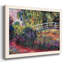 Le pont japonais (l'eau) - reproduction de photo sur toile-96273647-96273653