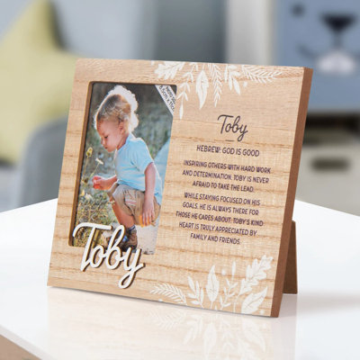 Hazella Tan Single Picture Frame