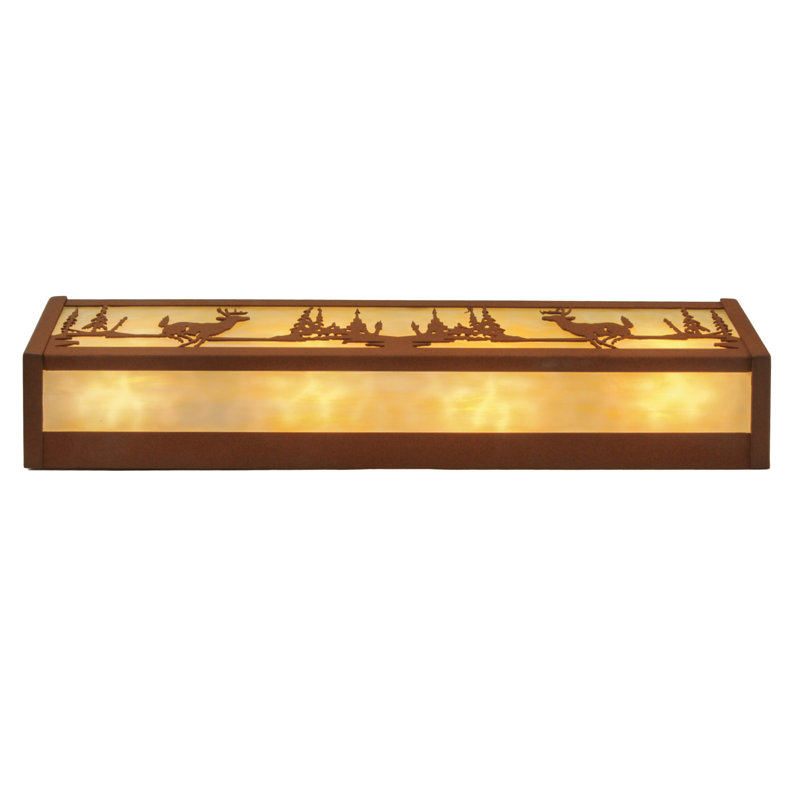 Rustic Lodge 4 - Light Bath Bar, Earth
