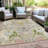 Machine Washable Indoor/Outdoor Xhevrie Beige Rug-1329420319