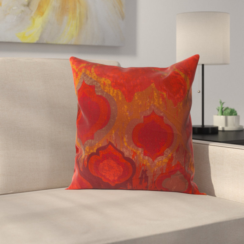 Housse de coussin en coton Goutam, H 22" x l 22" x P 0,25"