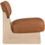 Fauteuil d'appoint en cuir Vetra Lystra-121555201-121555203