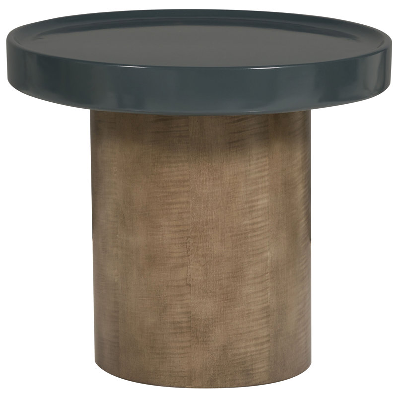 Splendor End Table, Dove Gray