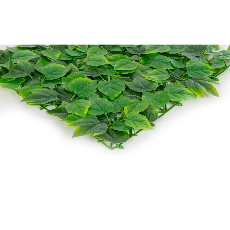 Panneaux de feuillage 20 x 20 po feuilles de lierre mélangées