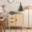 Commode en rotin