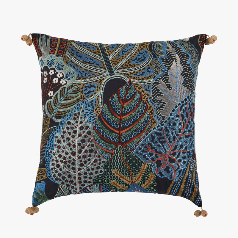 Indigo Seas Midnight Pillow Cover & Insert