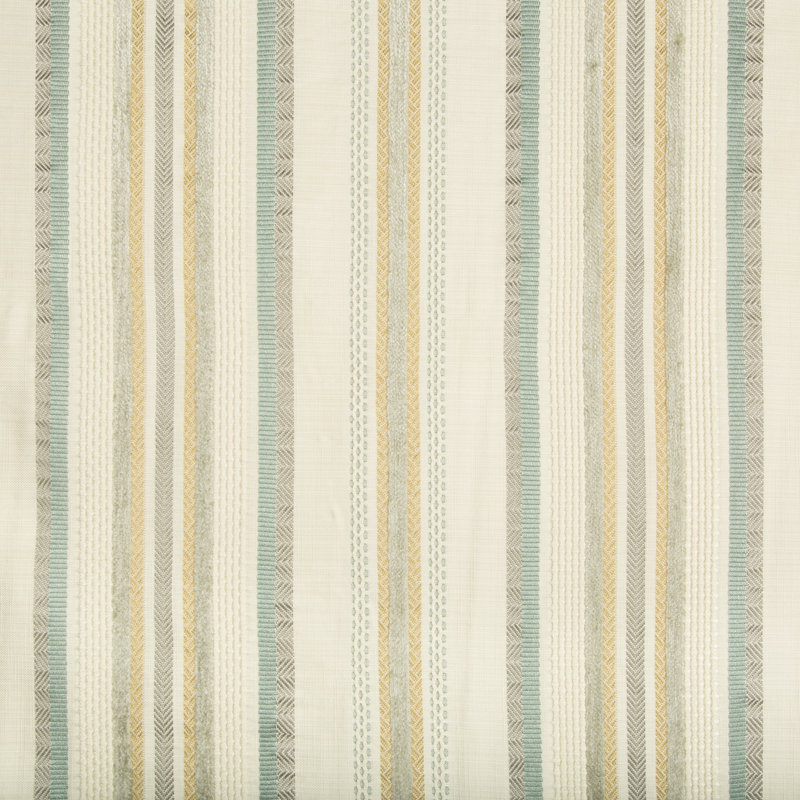 Guaranteed in Stock Fabric, Beige/Teal
