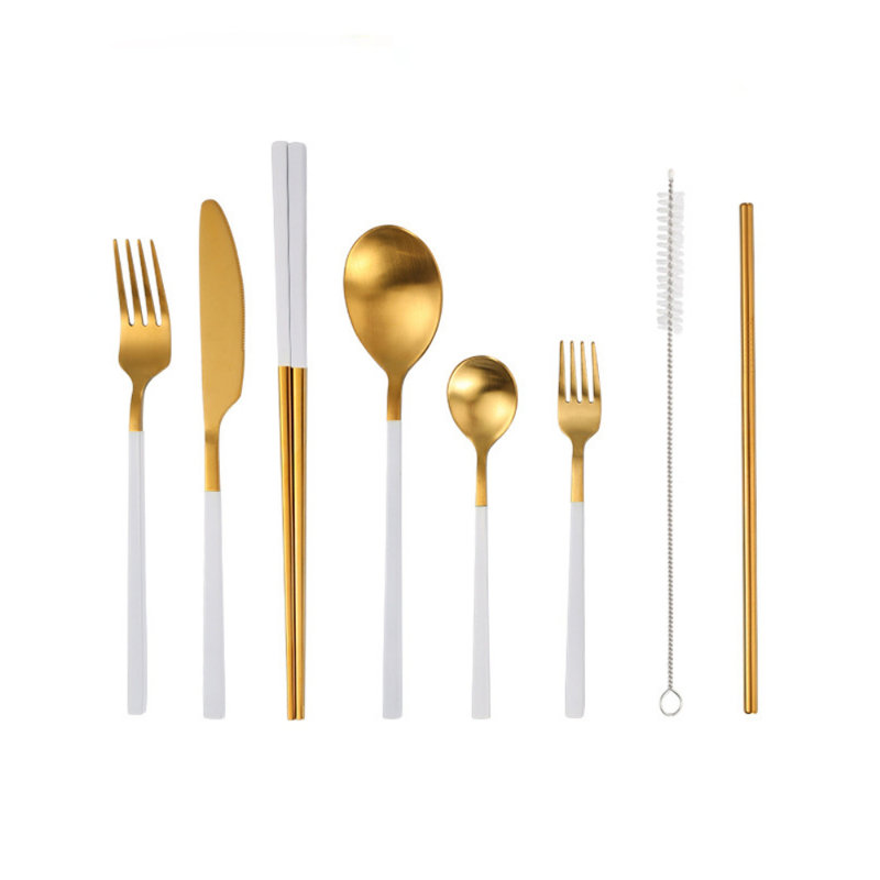 Ensemble de couverts Mercer41 Nisaa, Blanc