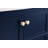 Elena 42 " W Freestanding Standard Free Standing 1 Single Vanity Bathroom Vanity With Engineered Marble Top-1105024949