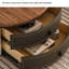 Ensemble de tables basses rondes Light Luxury