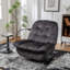 Fauteuil inclinable noir-352303599