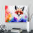 Fox Splash Vol.4 - Wrapped Canvas Painting-981208919