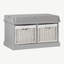 Bastogne Polyester Blend Upholstered Storage Bench-18539505-85770755-85770756
